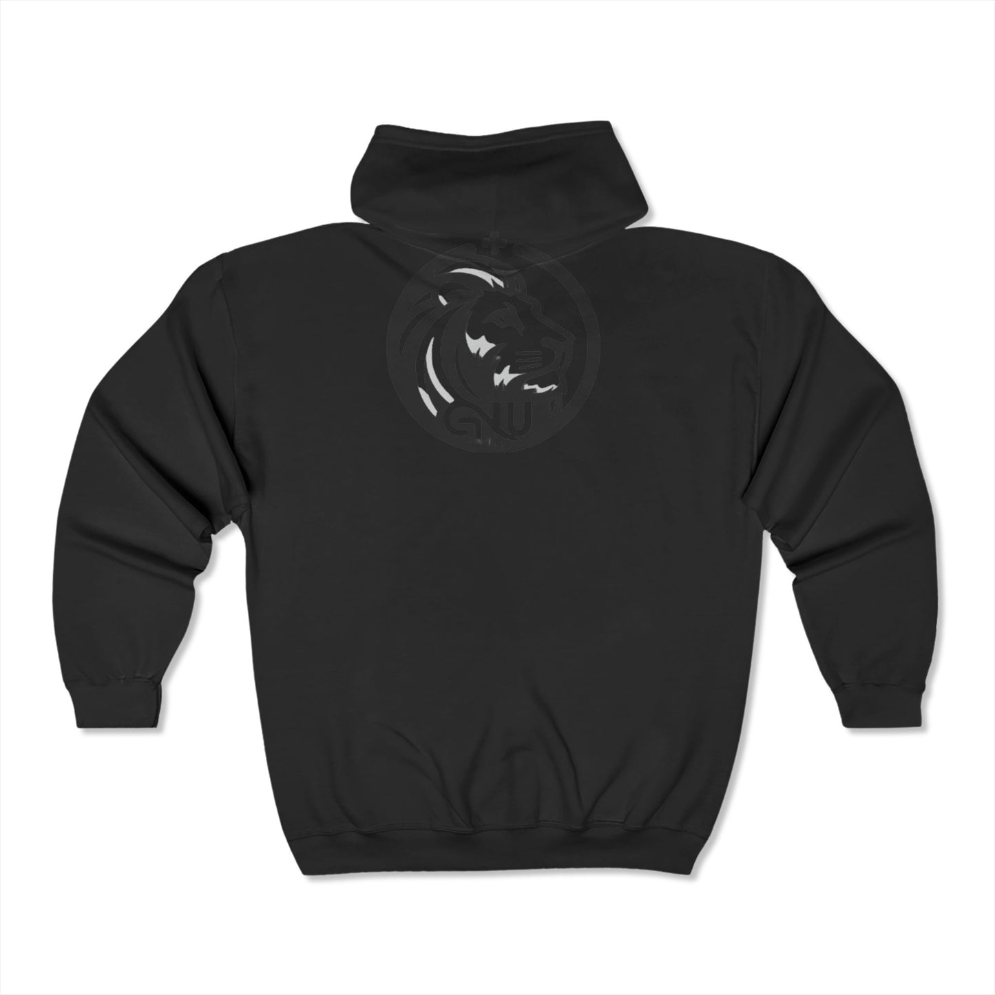 GNU Full Zip Hooded Sweatshirt