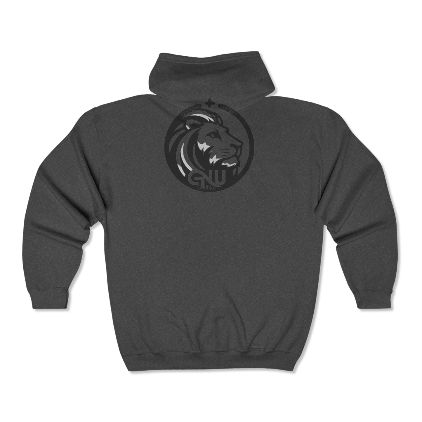 GNU Full Zip Hooded Sweatshirt