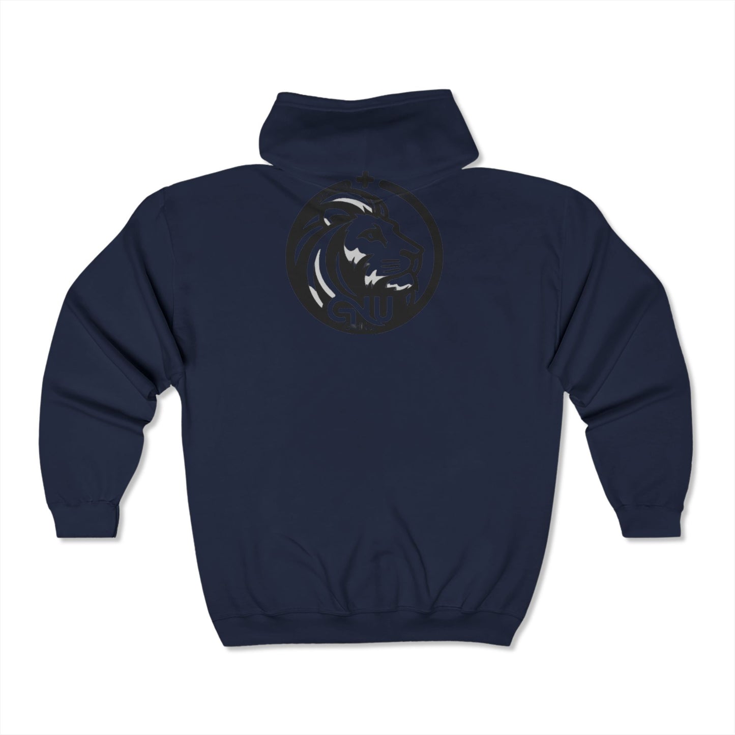 GNU Full Zip Hooded Sweatshirt